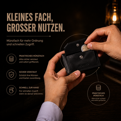 DORERO Revorin Wallet Schwarz