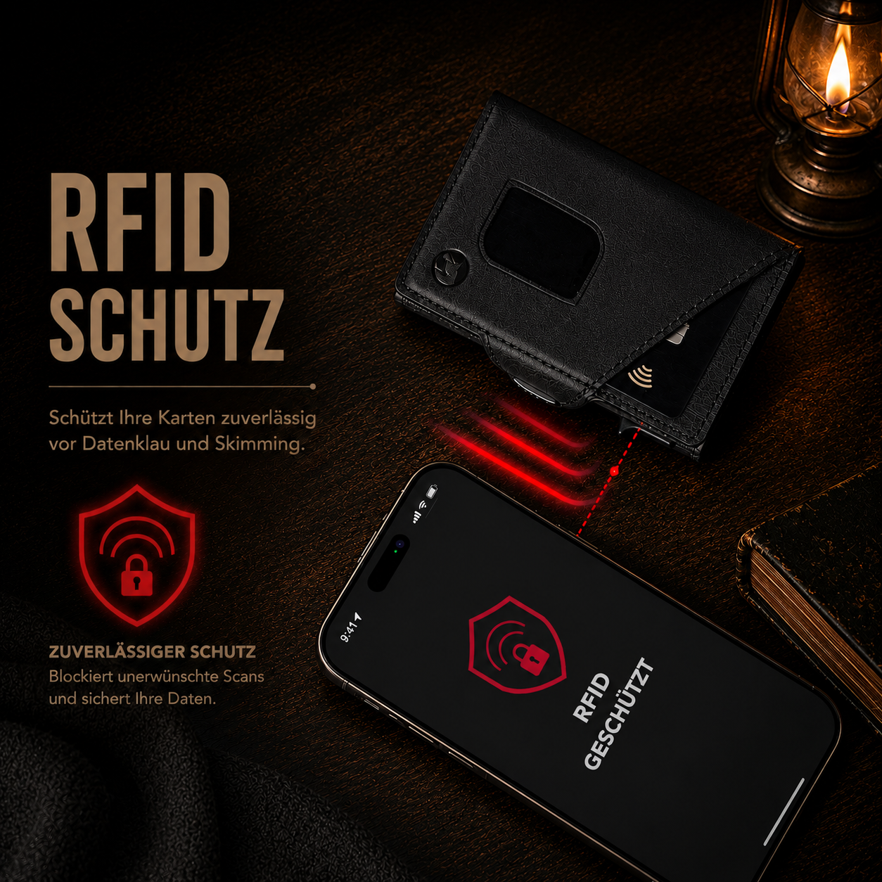 DORERO Revorin Wallet Schwarz