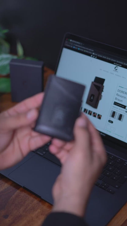 DORERO Revorin Wallet Schwarz